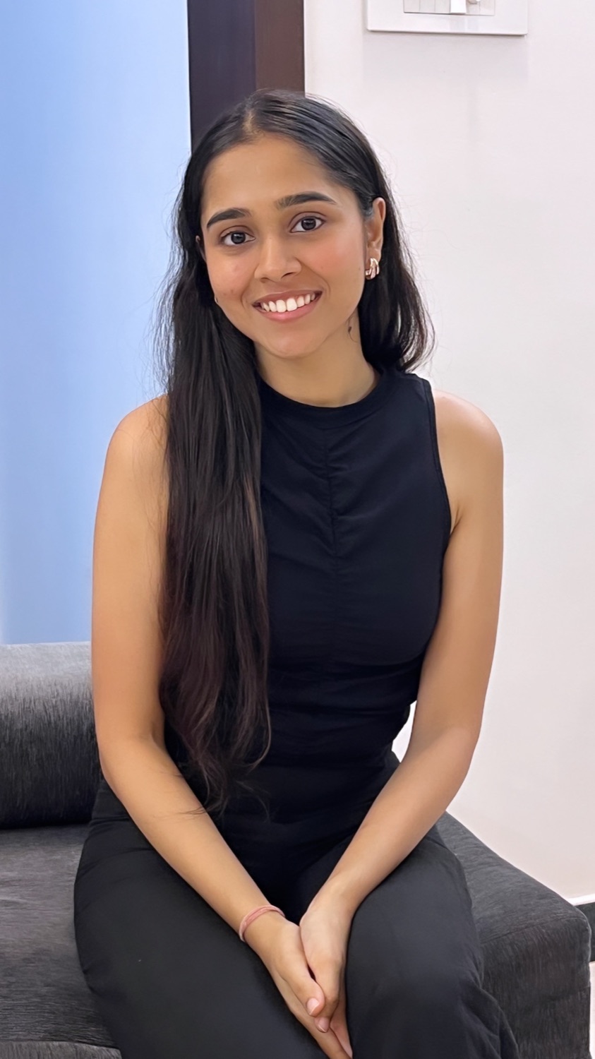 Muskan Agarwal smiling